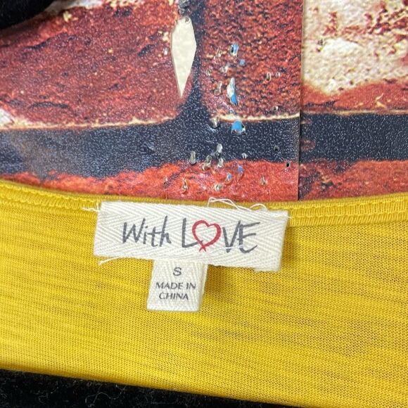 5 for $25🔥Small With Love Fringe Front Blouse - Picture 3 of 6